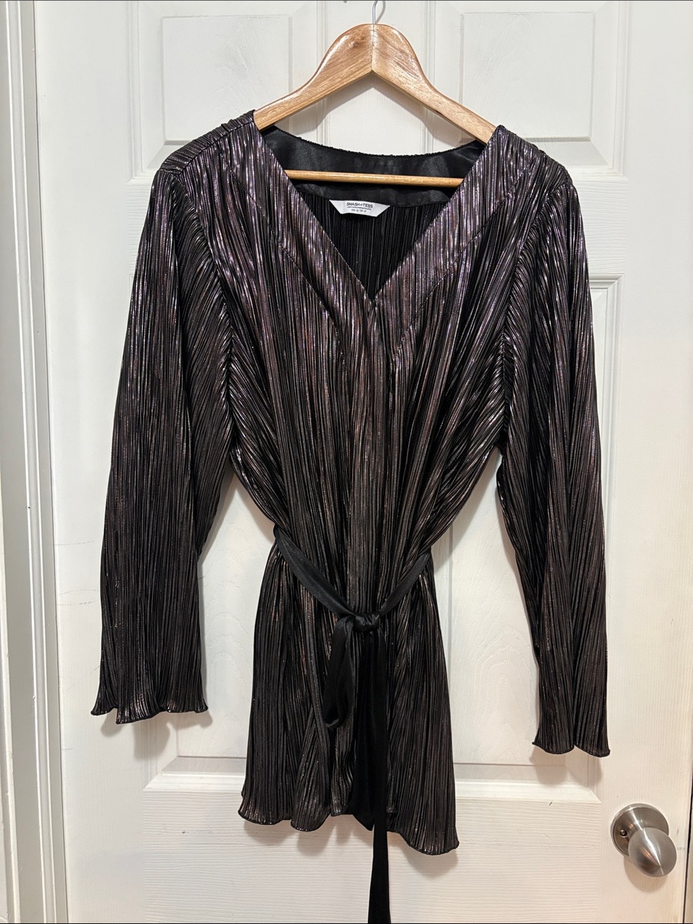 Smash & Tess Metallic Tunic Blouse